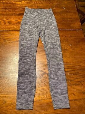 lululemon athletica Grey Space-Dyed Leggings size 4